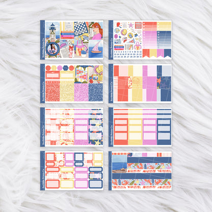 Coastal Life – Glossy Weekly Planner Kit