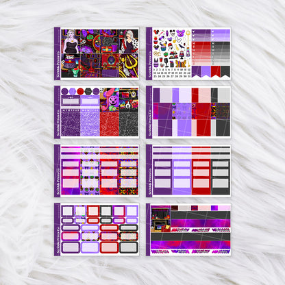 Chillin Like a Villain – Glossy Weekly Planner Kit