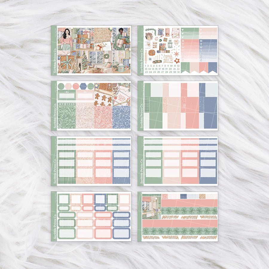 Cosy Christmas – Glossy Weekly Planner Kit