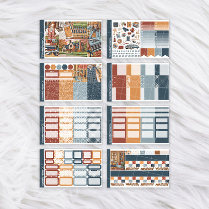 Fall Academia – Glossy Weekly Planner Kit