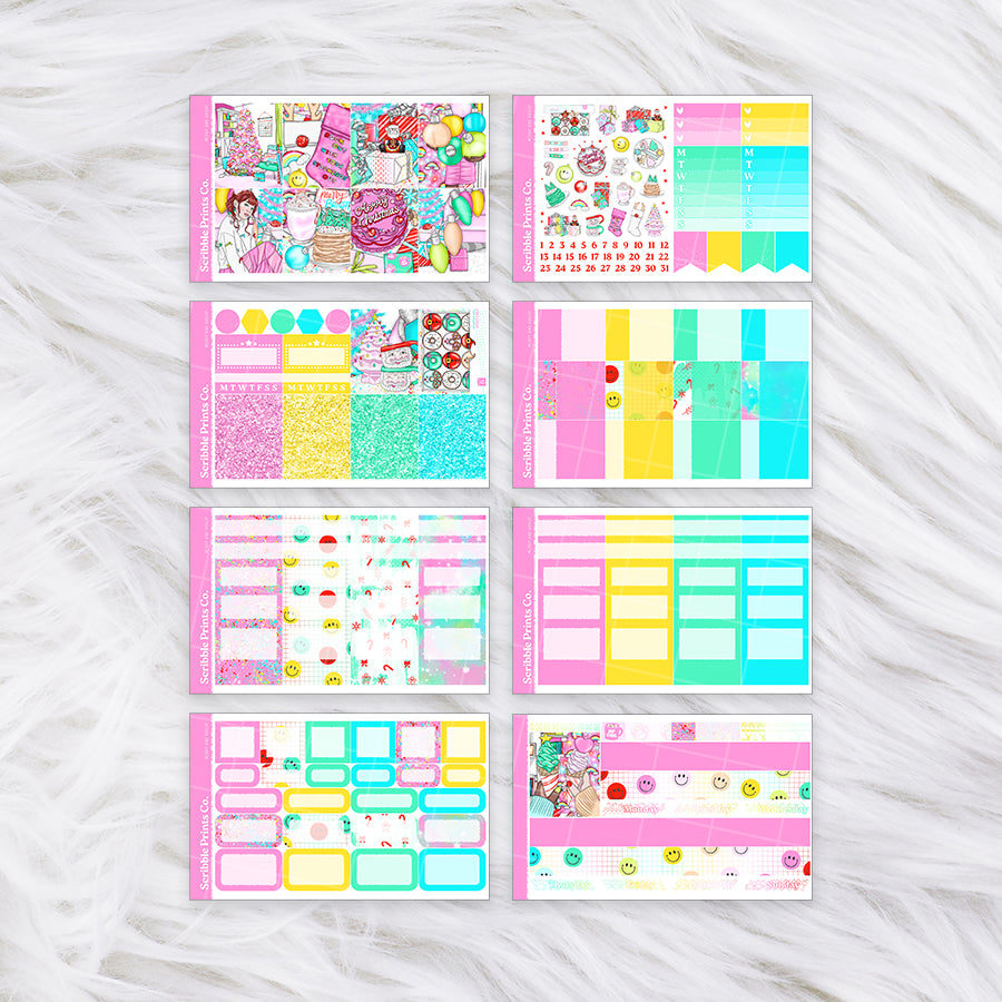 Merry and Bright – Glossy Weekly Planner Kit