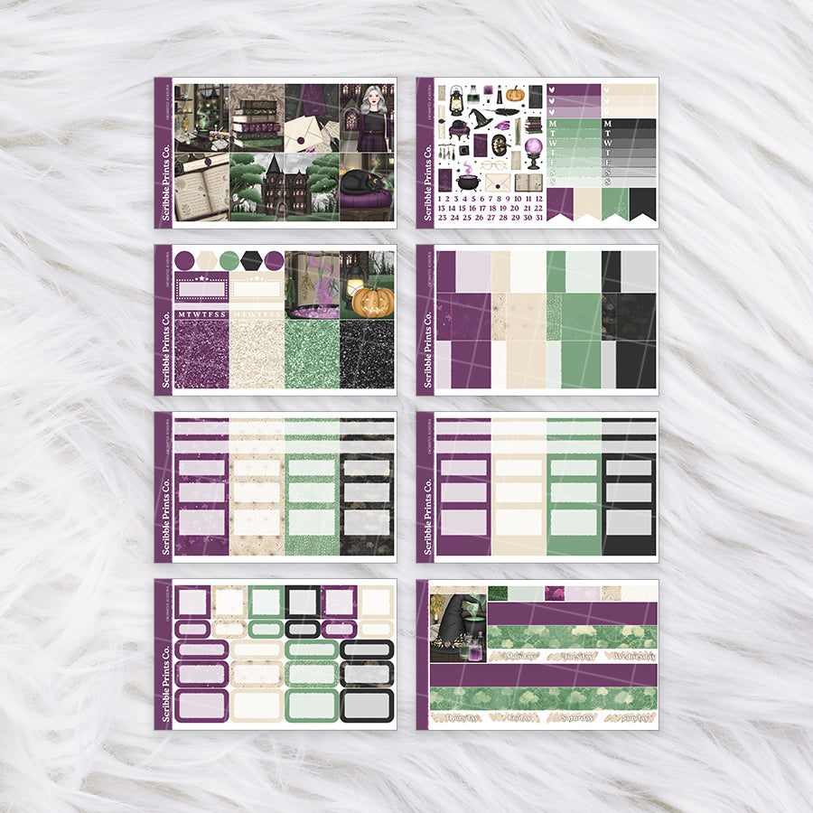 Enchanted Academia – Glossy Weekly Planner KitUltimate