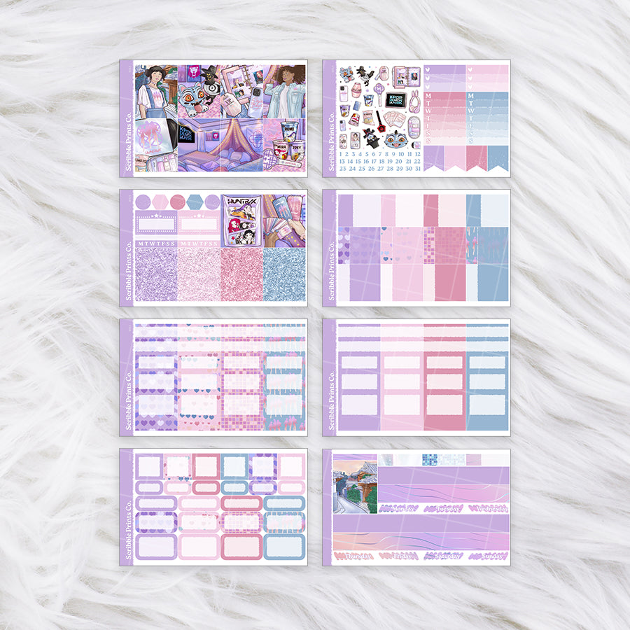 Idols – Glossy Weekly Planner Kit