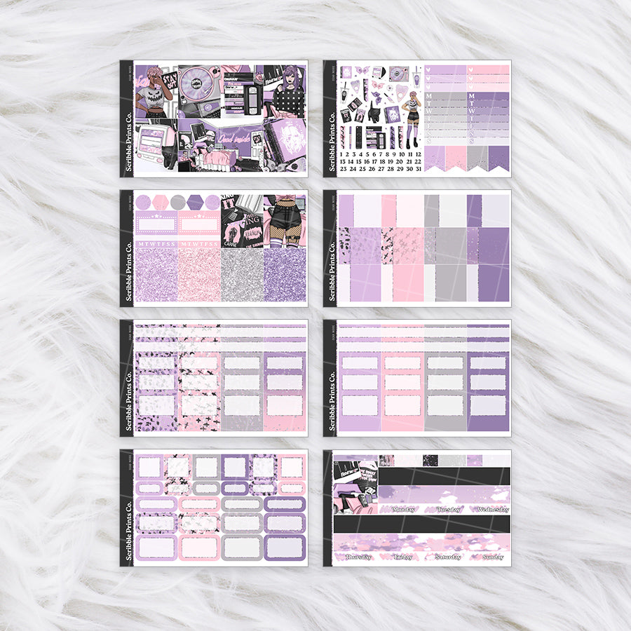Dead Inside – Glossy Weekly Planner Kit