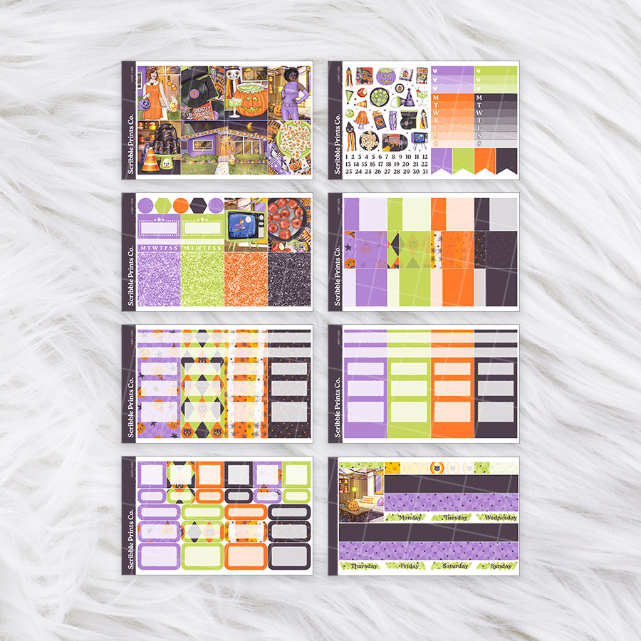 Candy Corn – Glossy Weekly Planner Kit