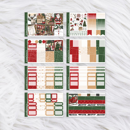 Santa's Workshop – Glossy Weekly Planner Kit