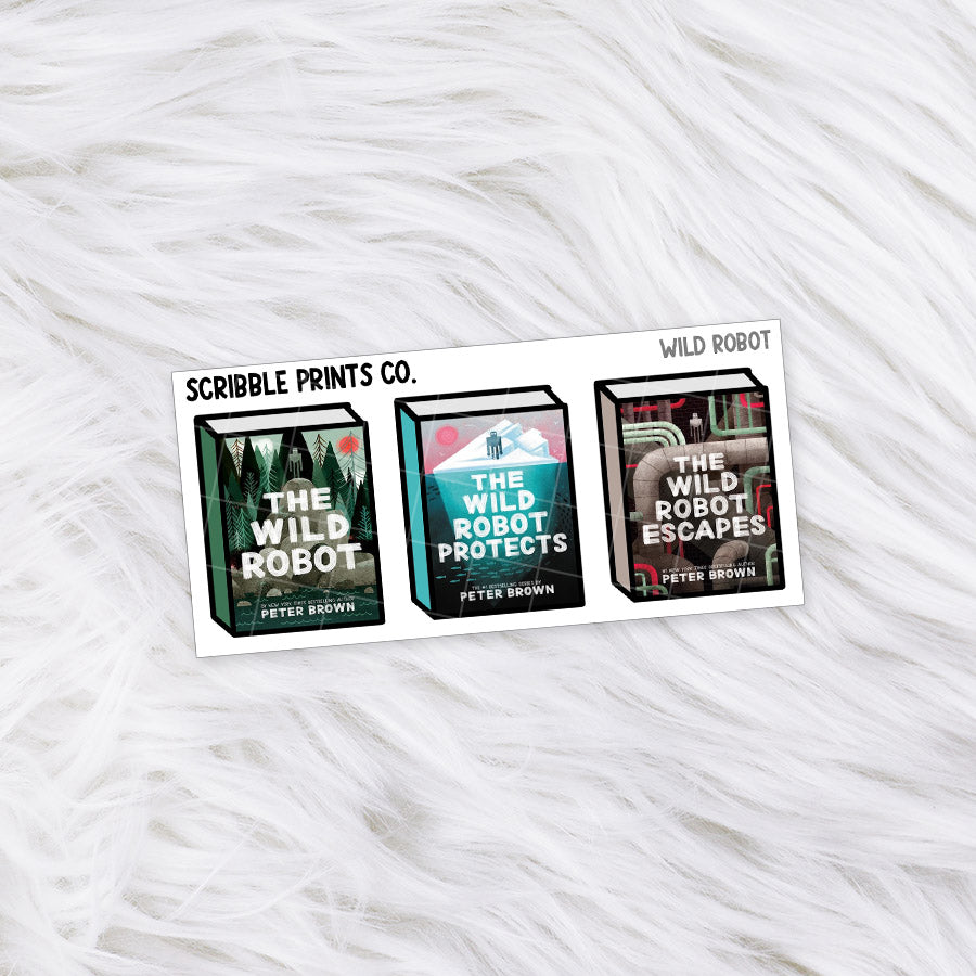 Book Covers - Series // Matte Journal Stickers