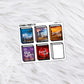 Book Covers - Series // Matte Journal Stickers