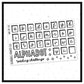 ABC Reading Challenge V1-2 // Matte Reading Journal Stickers
