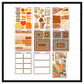 Amber Dream // Matte Journal Sticker Collection