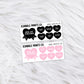 April 2025 Reading Challenge // Matte Reading Journal Stickers
