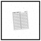 Bar V2 // Matte Reading Journal Stickers