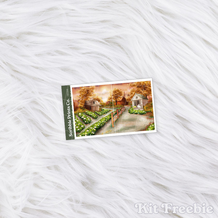Autumn Harvest – Glossy Weekly Planner Kit