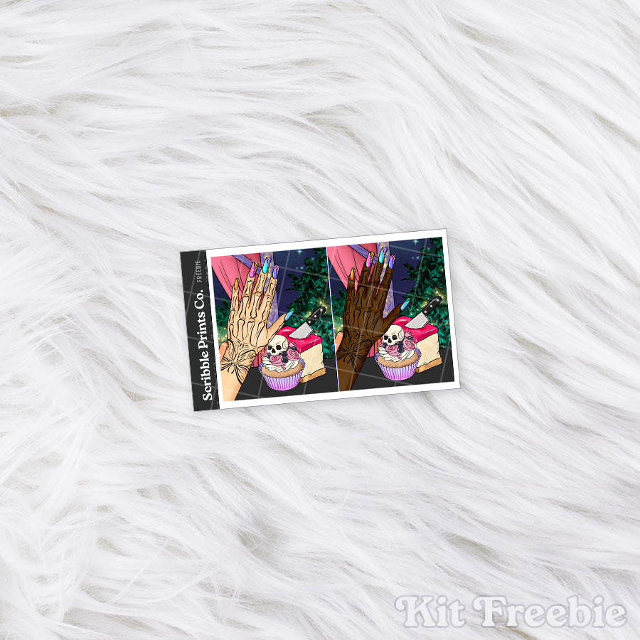Dark Enchantment – Glossy Weekly Planner Kit
