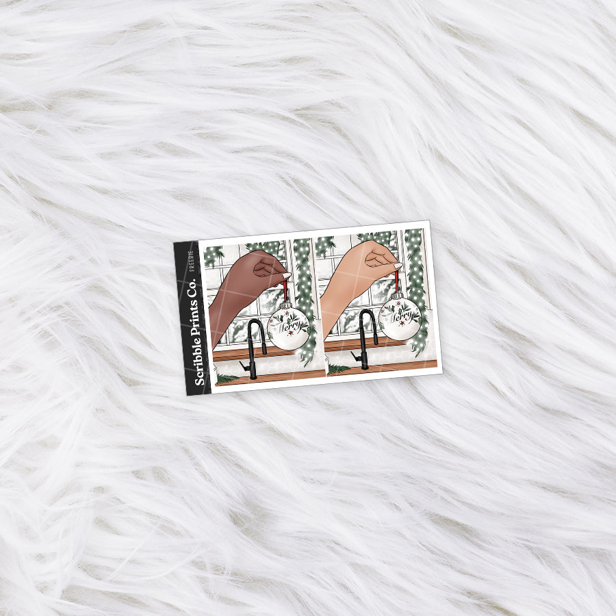 Home For Holidays – Glossy Weekly Planner Kit