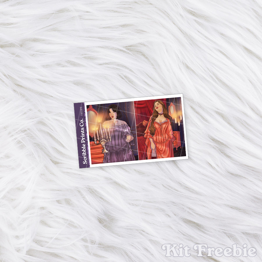Velvet Shadows – Glossy Weekly Planner Kit