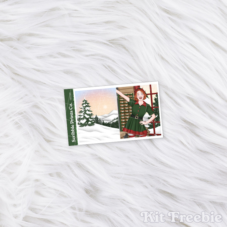 Santa's Workshop – Glossy Weekly Planner Kit