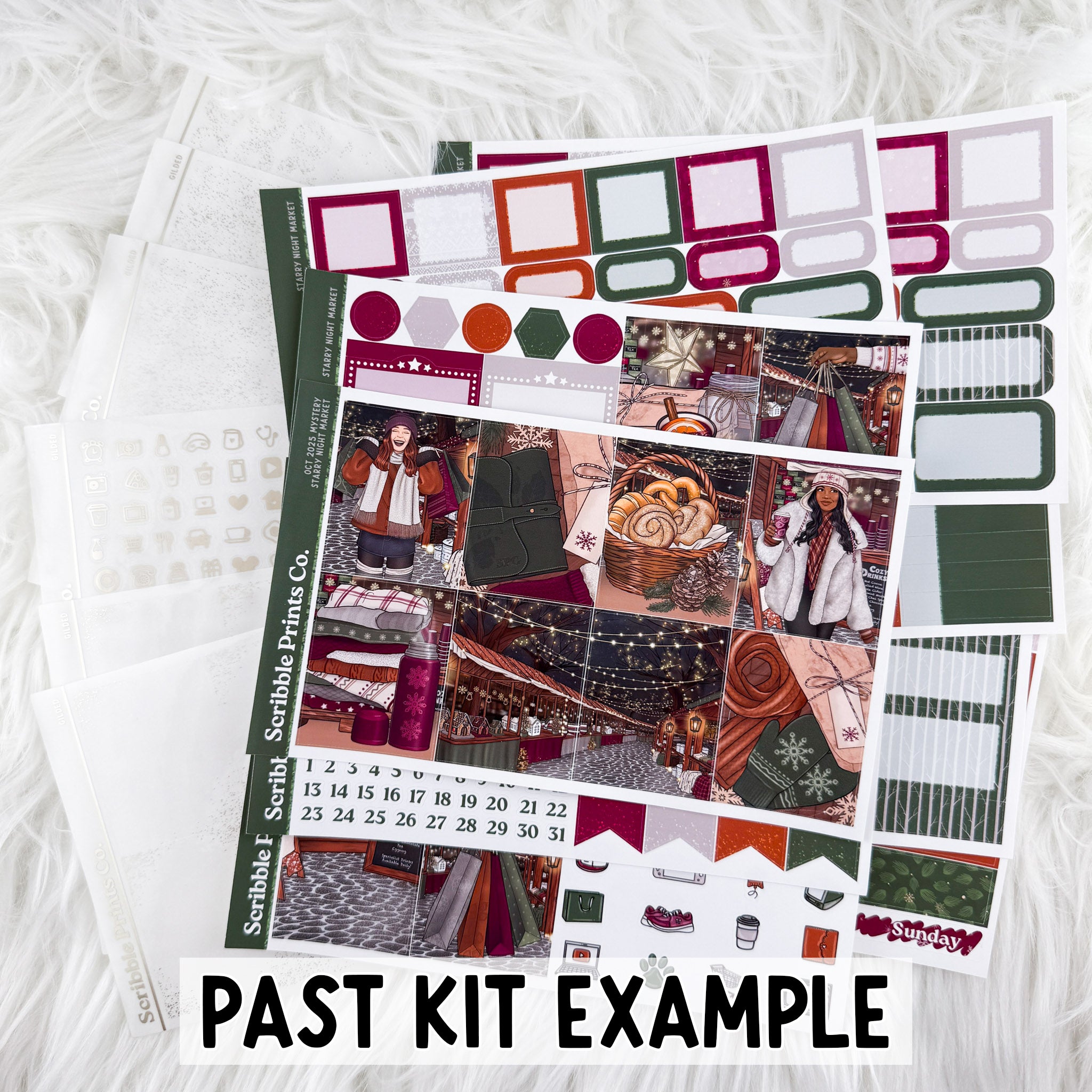 Mystery Weekly Planner Kit