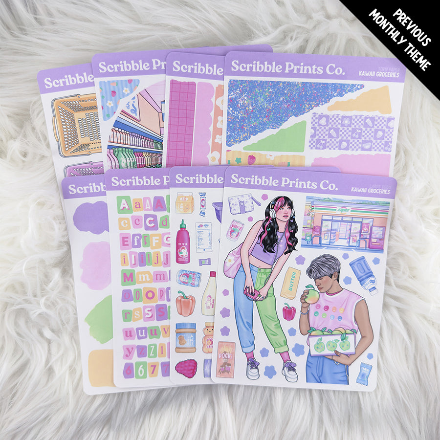 Journaling Stickers - SPC Sticker Club