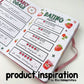 Stars V1 // Matte Reading Journal Stickers