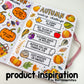 Pumpkin Spice V2 - Deco // Matte Journal Stickers