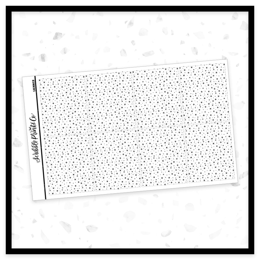 Shimmer - Bougie Box Underlays // Foil