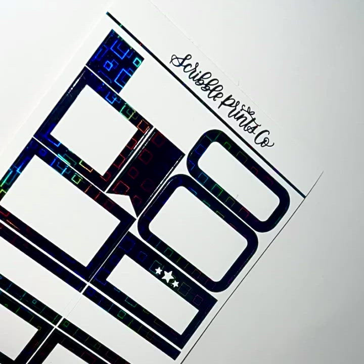 Load video: Star - Foil Bundle