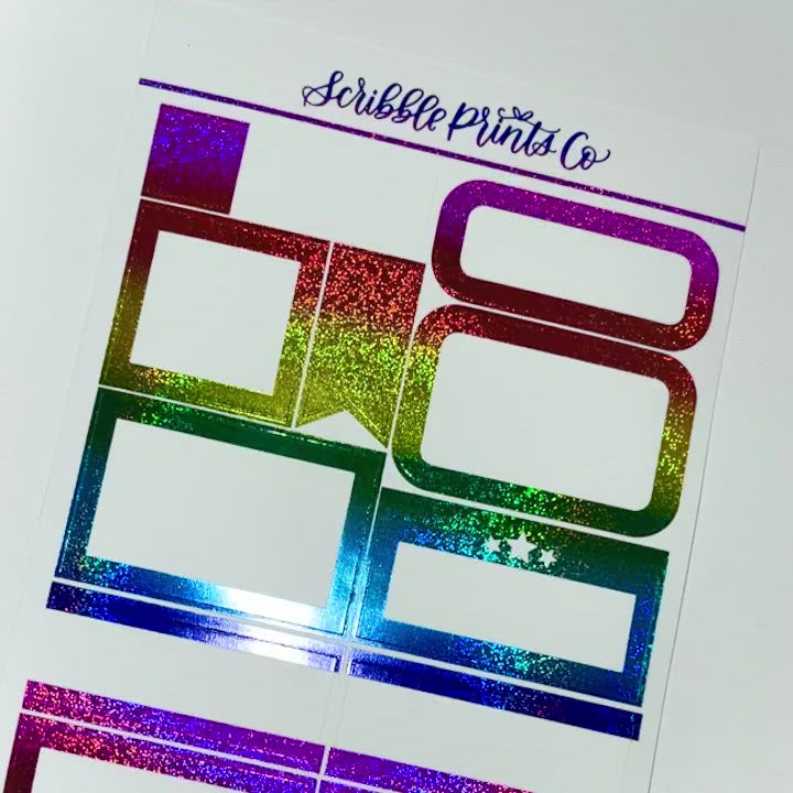 Load video: Star - Foil Bundle