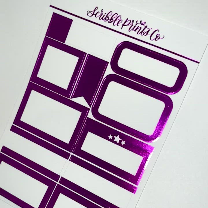 Load video: Star - Foil Bundle