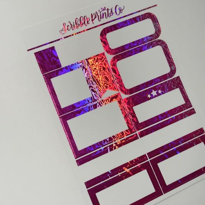 Load video: Twinkle - Foil Bundle