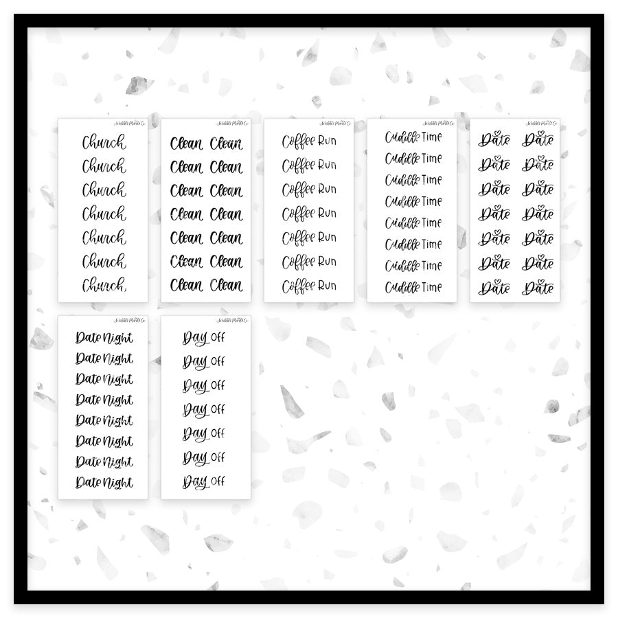 Foiled Scripts // A-DA