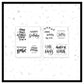 Birthday Quotes - Full Box Overlays // Foil