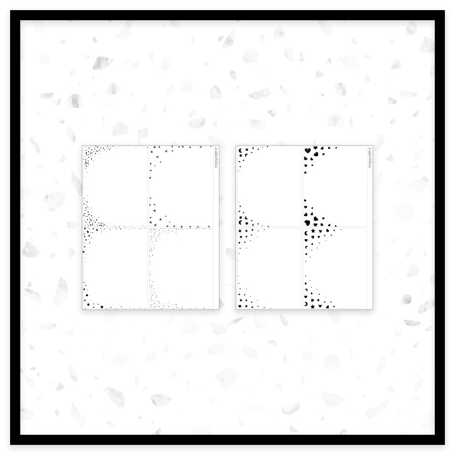 Wide Box Overlays // Foil
