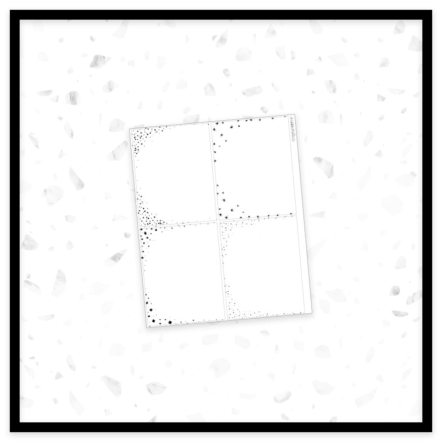 Wide Box Overlays // Foil