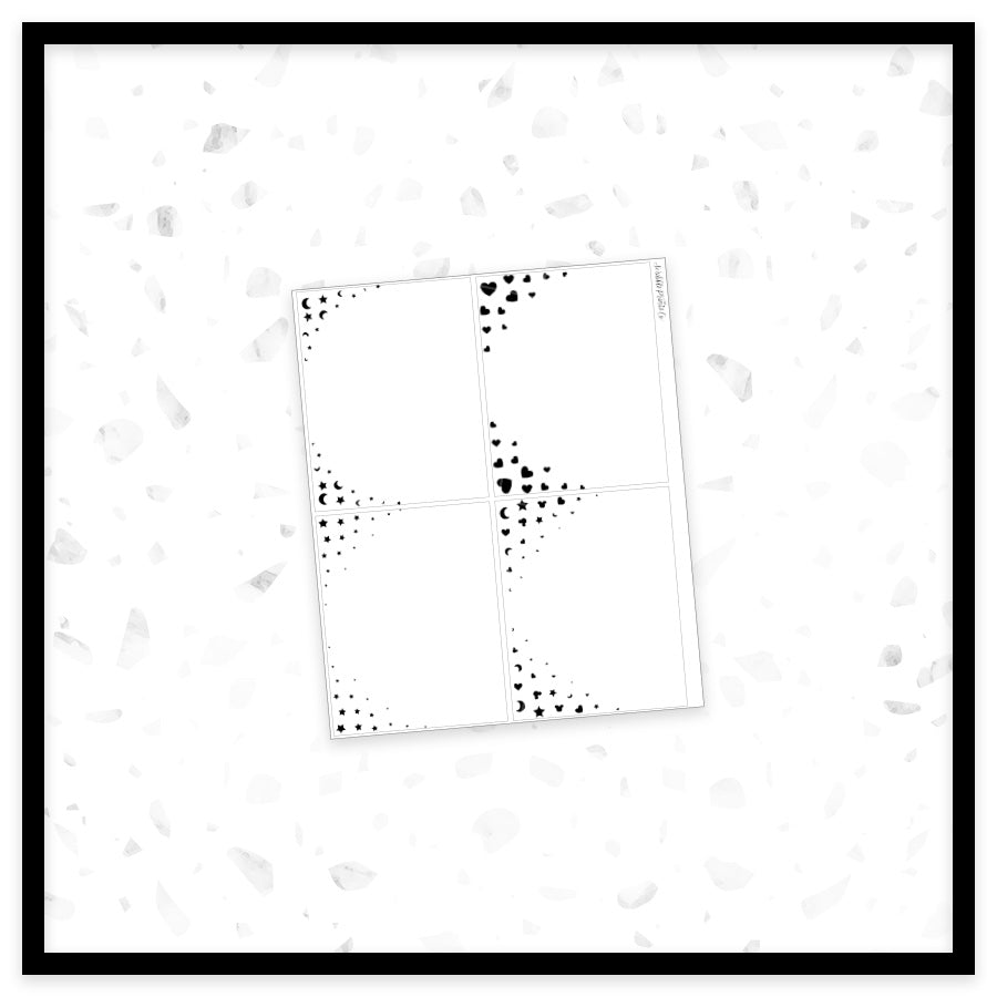 Wide Box Overlays // Foil