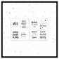 Fourth of July Quotes - Full Box Overlays // Foil