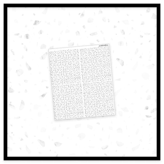 Glitter - Half Cut Header Overlays // Foil