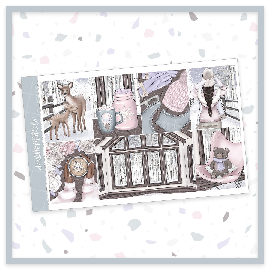 Marshmallow Snowflakes - Weekly Kit
