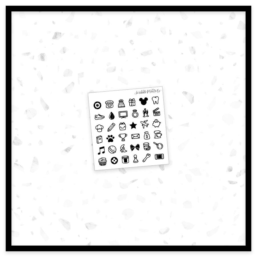 Icons // FoilAssorted - Mini V2 Gold