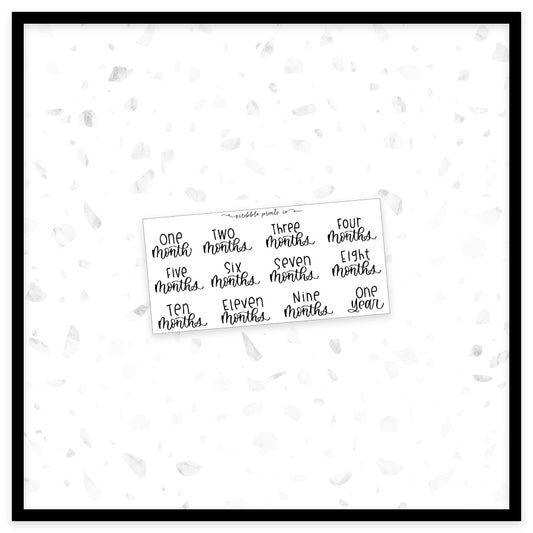 Year Countdown // Foil