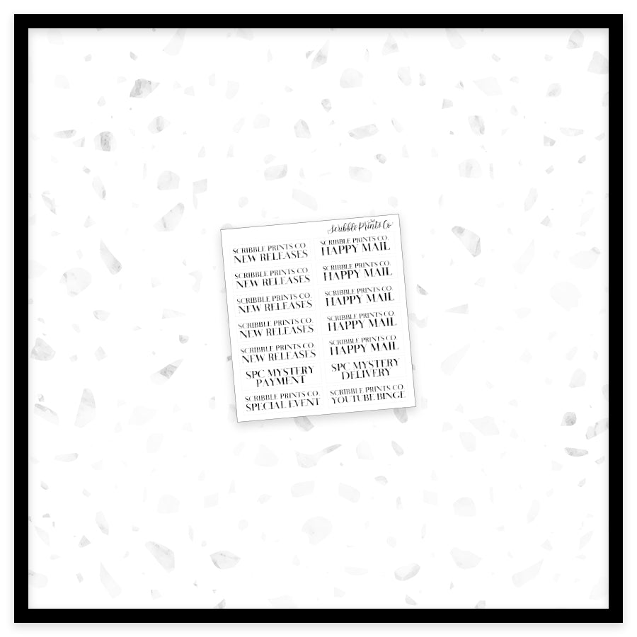 SPC Labels // Foil