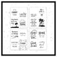 Summer Quotes - Full Box Overlays // Foil
