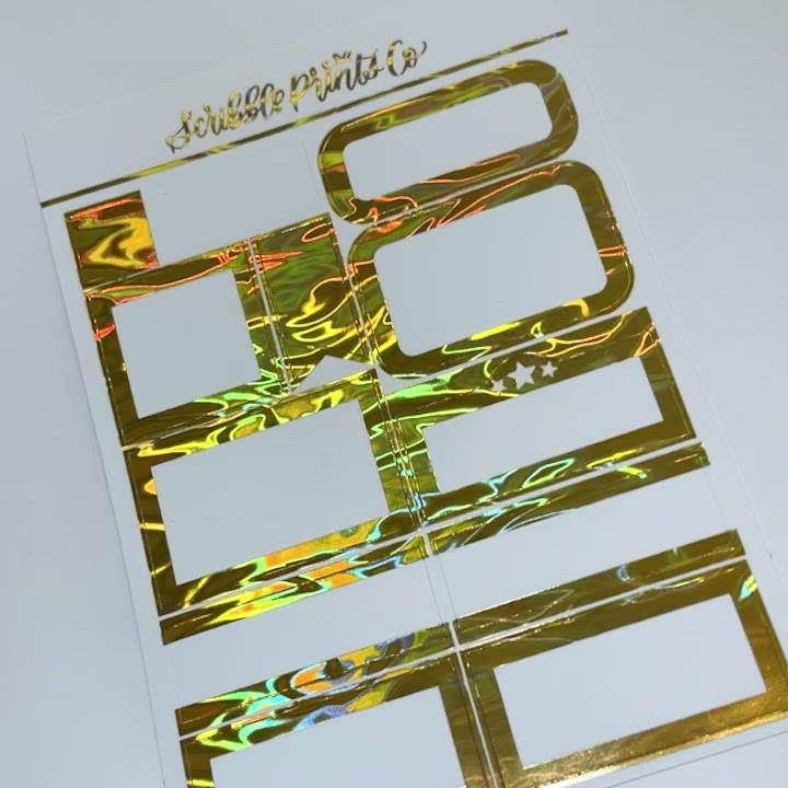 Load video: Confetti - Foil Bundle