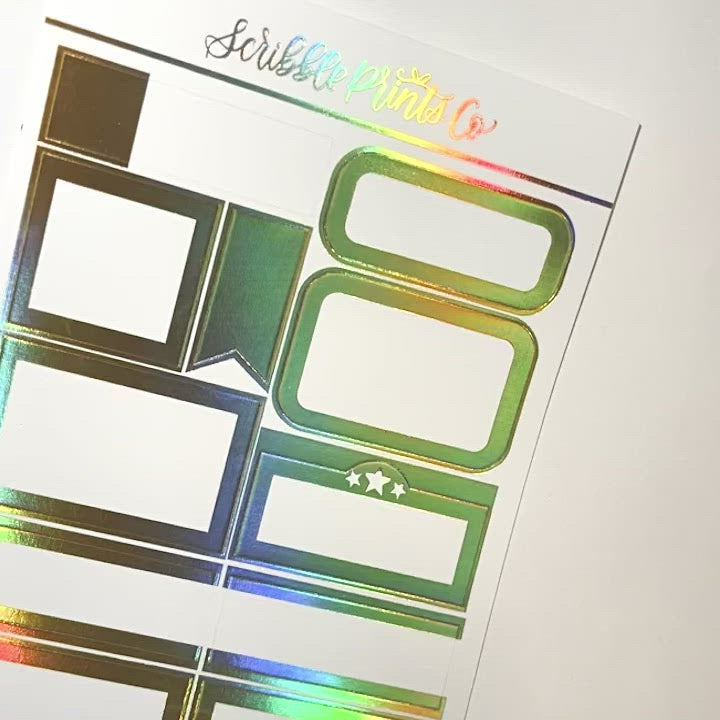 Load video: Star - Foil Bundle