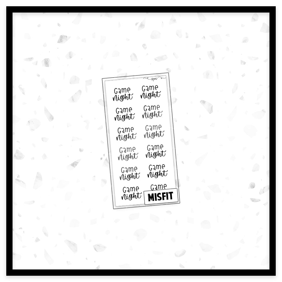 Script - Foil Misfit Sticker Grab Bag!